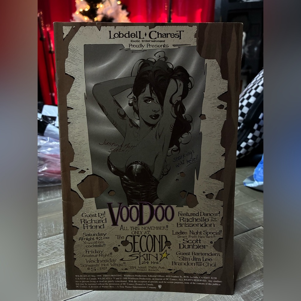 DC Comics Voodoo Poster - Black and Brown